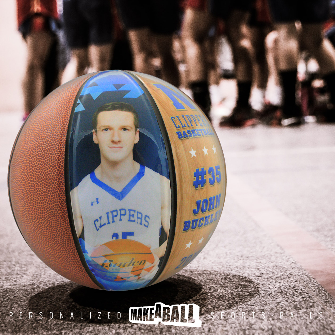 Custom Senior Night Basketball Gift