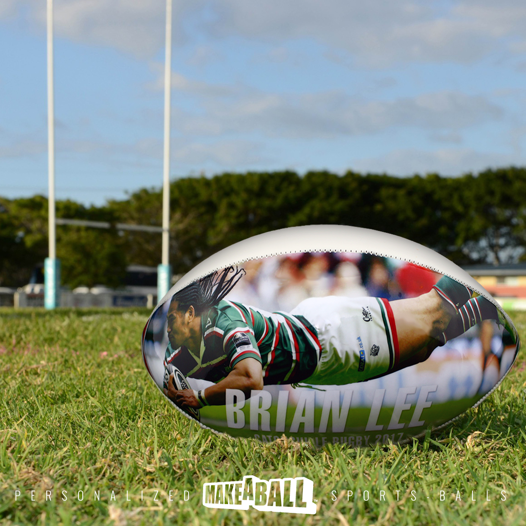 Custom designed rugby gift for your coach