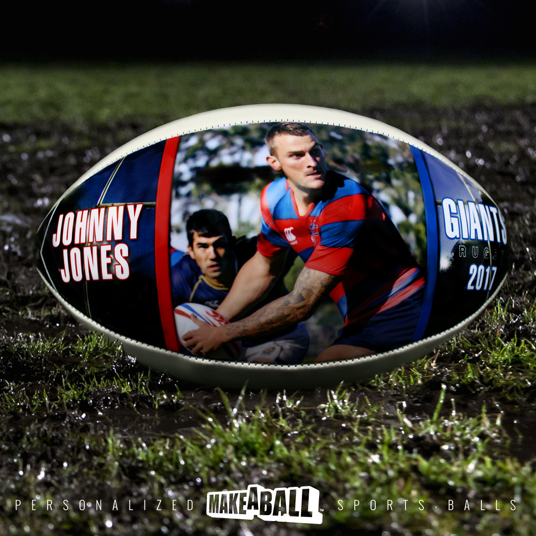 Personalized rugby gift for your coach