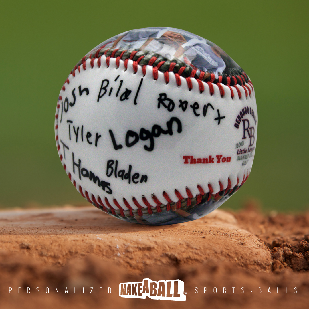 Custom designed baseball gift for your coach